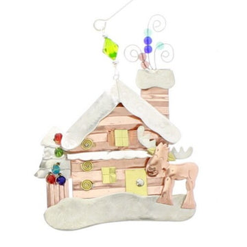 Brass Cabin Ornament