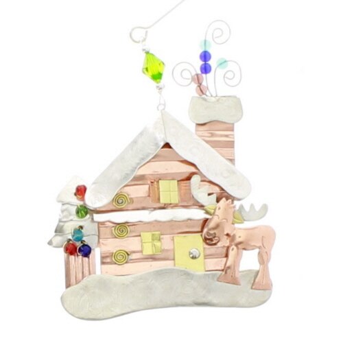 Brass Cabin Ornament