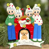 Family of 4 With Dog - Christmas Place