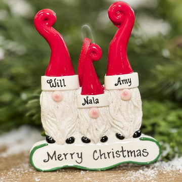 Bearded Gnomes Family of 3