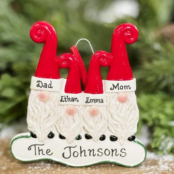 Bearded Gnomes Family of 4