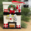 Fireplace With Stockings Family of 2