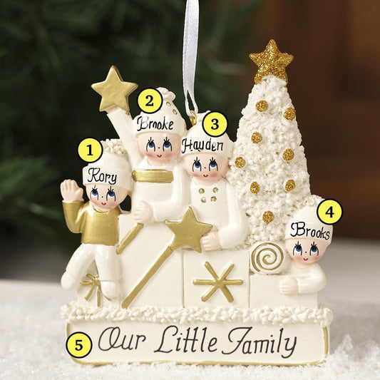 White Christmas Family Of 4