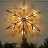 Multi-Pointed Capiz Star Treetopper - Christmas Place