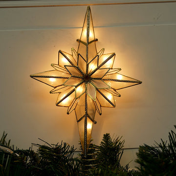 Multi-Pointed Bethlehem Star Treetopper - Christmas Place