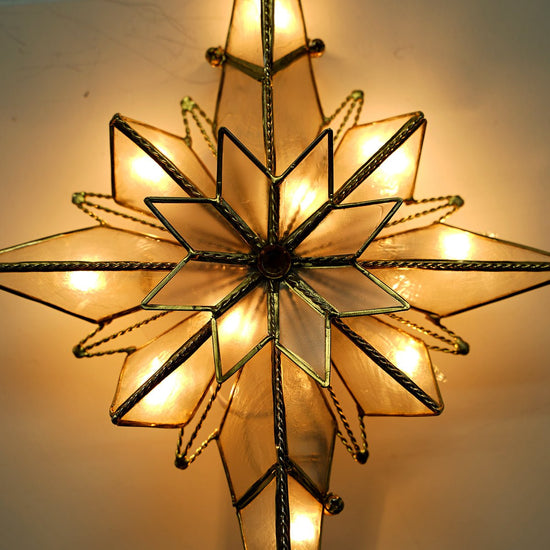 Multi-Pointed Bethlehem Star Treetopper - Christmas Place