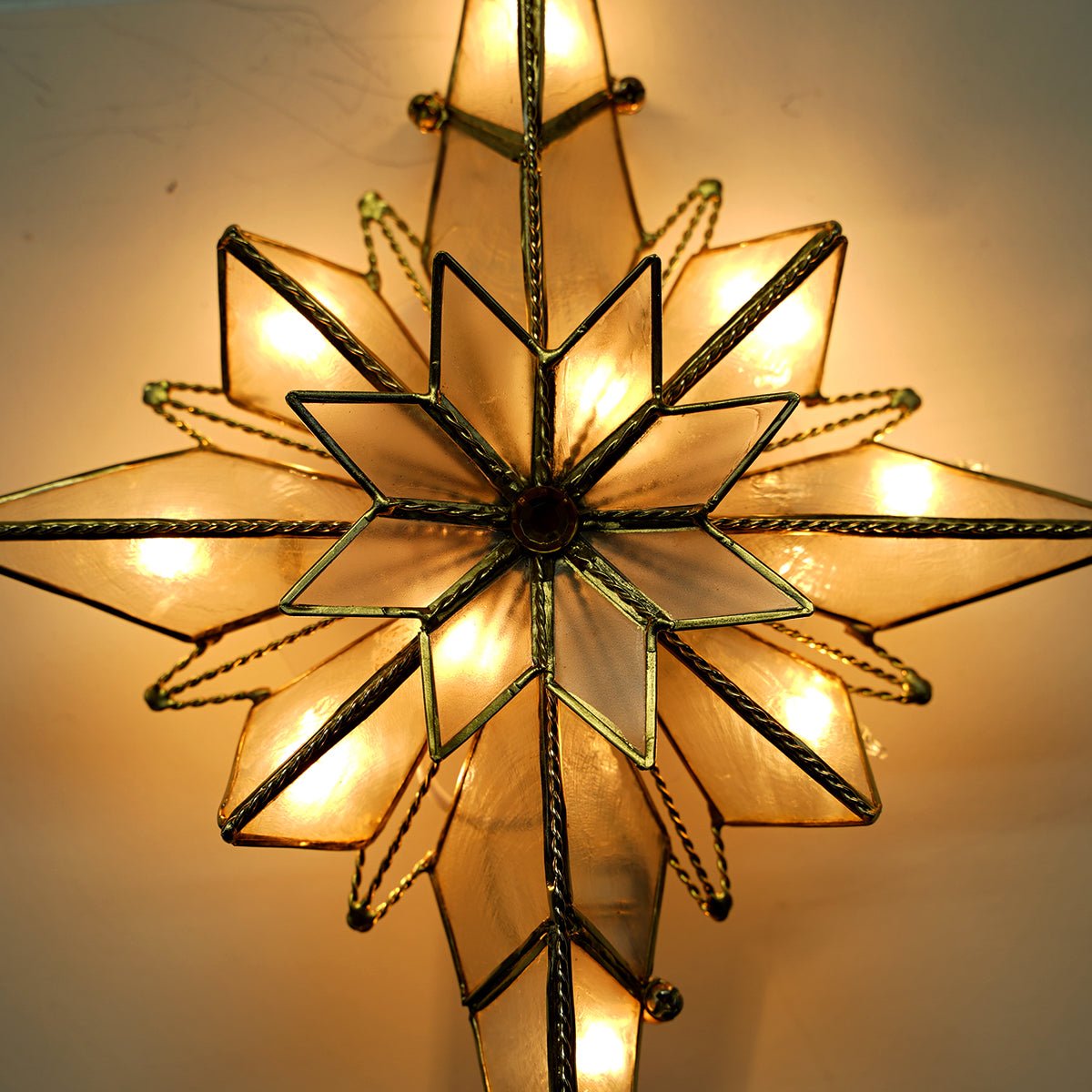Multi-Pointed Bethlehem Star Treetopper - Christmas Place