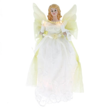 Gold and Ivory Angel Tree Topper
