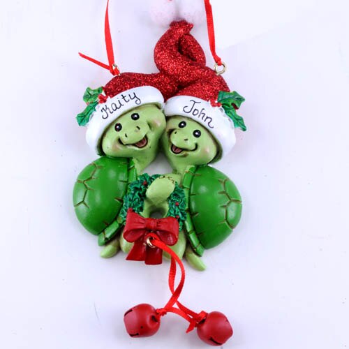Christmas Turtle Family Of 2