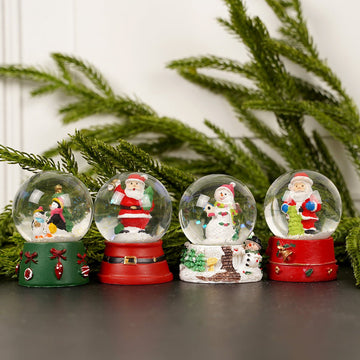 Christmas Character Mini Water Globe - Christmas Place