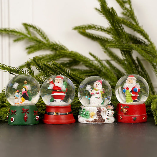 Christmas Character Mini Water Globe - Christmas Place