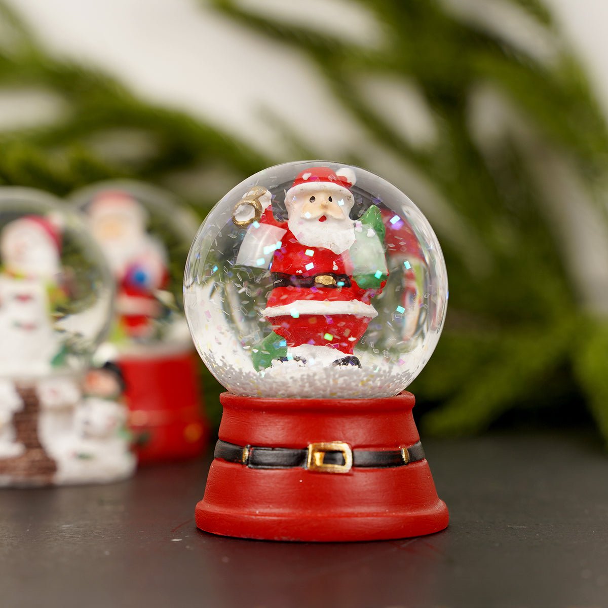 Christmas Character Mini Water Globe - Christmas Place