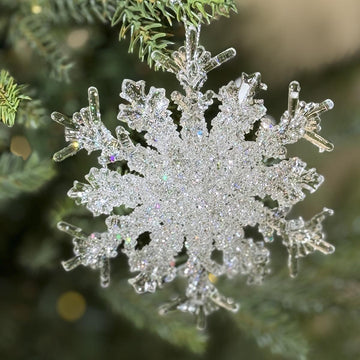 Ice Snowflake Ornament