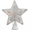 Silver Star Lighted Tree Topper - Christmas Place