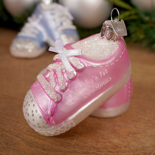 Noble Gems Baby First Christmas Shoes Ornaments Christmas Place