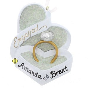 Engaged Ornament - Christmas Place