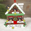 Log Cabin Bear Family 4 - Christmas Place