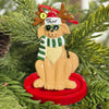 Cool Dog With Sunglasses Ornament