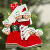 Shoe Ornament Family of 6