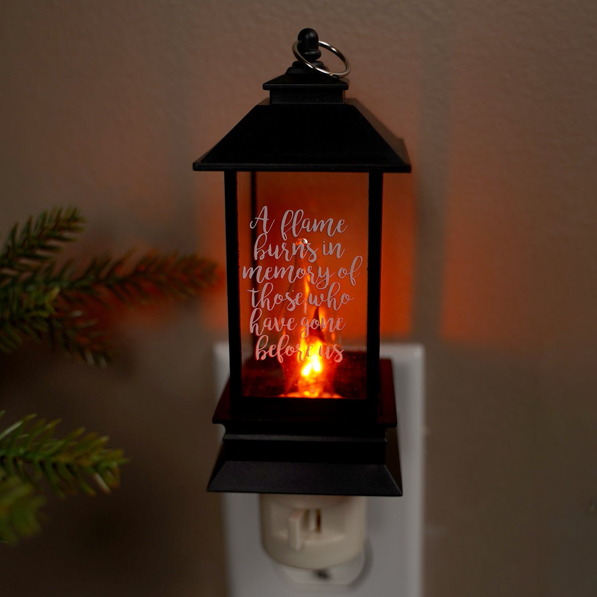 Memorial Candle Night Light - Christmas Place