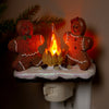 Gingerbread Campfire Nightlight - Christmas Place
