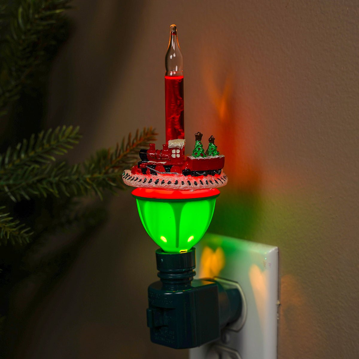Train Bubble Nightlight - Christmas Place