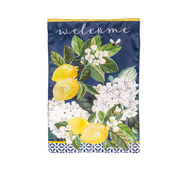 Hydrangea Citrus Garden Flag