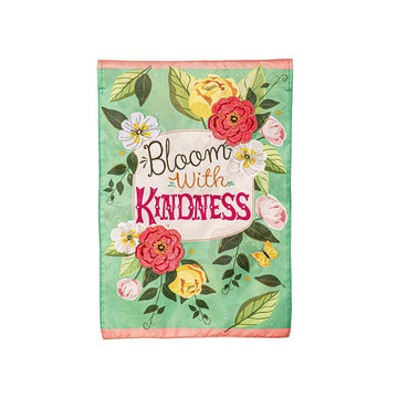 Bloom With Kindness Garden Flag