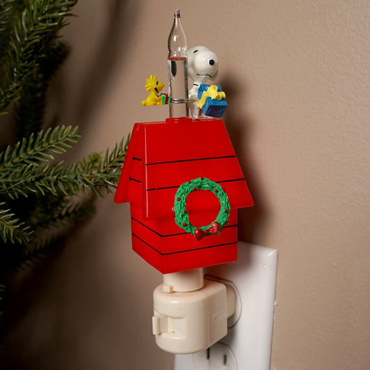 Snoopy Bubble Nightlight - Christmas Place