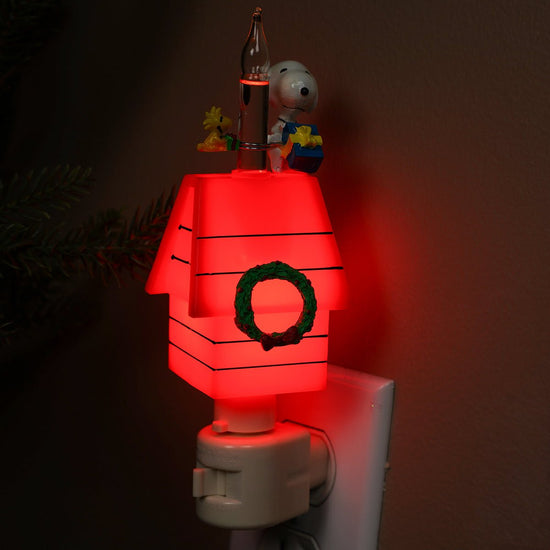 Snoopy Bubble Nightlight - Christmas Place