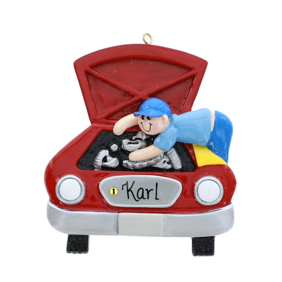Car Mechanic Ornament - Christmas Place