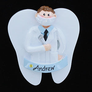Male Dentist Ornament