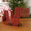 4x6x6Inch Red Mesh Box - Christmas Place