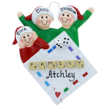 Game Night Family of 3