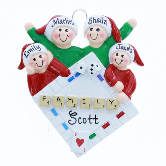 Family of 4 Game Night - Christmas Place