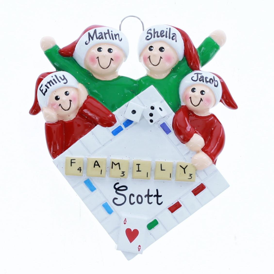 Family of 4 Game Night - Christmas Place
