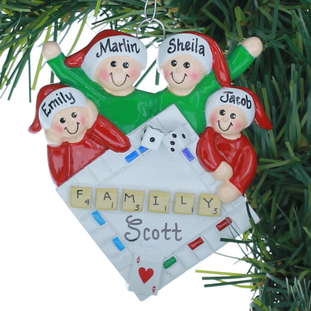 Family of 4 Game Night - Christmas Place