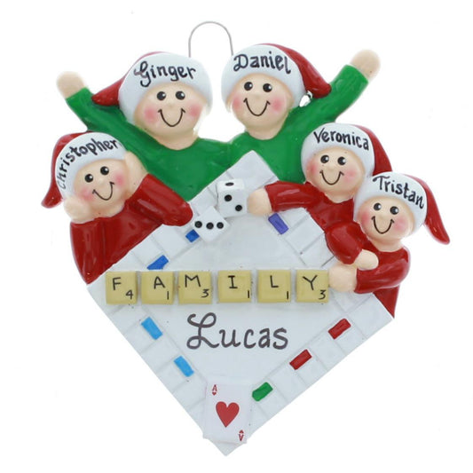 Game Night Family of 5