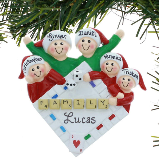 Game Night Family of 5