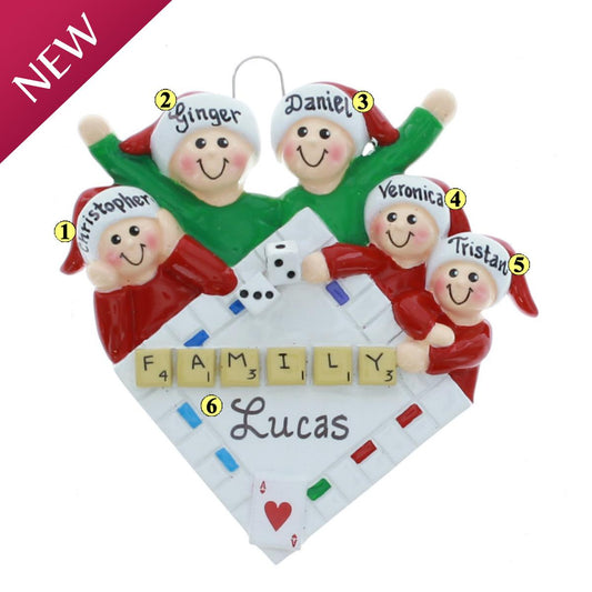 Game Night Family of 5