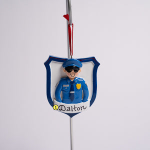 Police Man Ornament