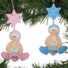Baby Girl on Hearts - Christmas Place