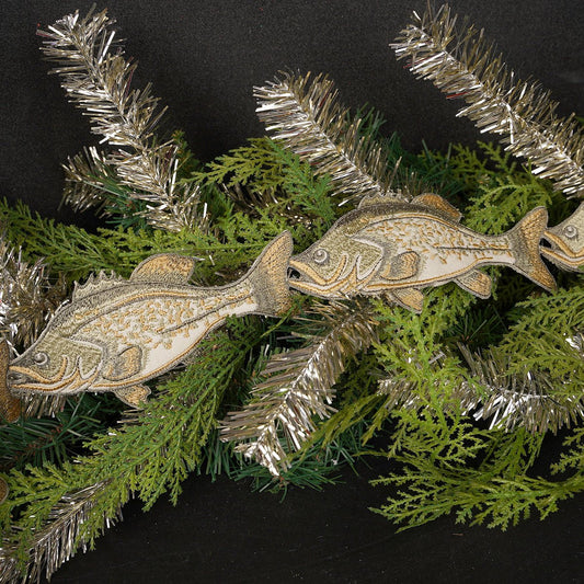 Christmas Trout Run Connected Ribbon - Christmas Place