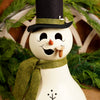 Meadowbrookes Large Lighted Snowman - Christmas Place