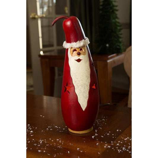 Tall Winter Santa Gourd