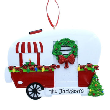 Christmas Camper Ornament