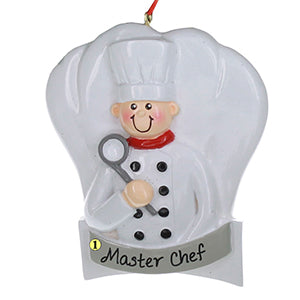 Male Chef Ornament