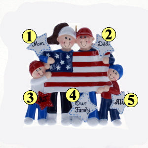 Patriotic Family 4