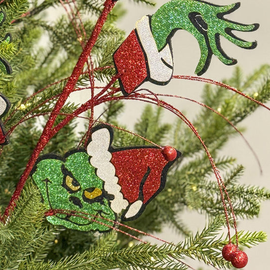 30 Inch Grinch Glitter Spray