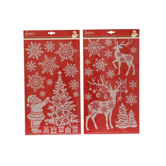 Christmas Picture Window Decor - Christmas Place